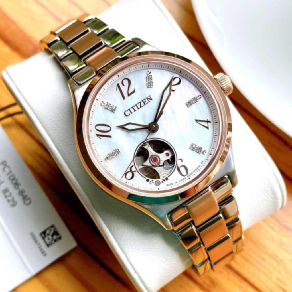 Đồng Hồ Citizen Ladies Automatic Watch PC1006-84D Chính Hãng