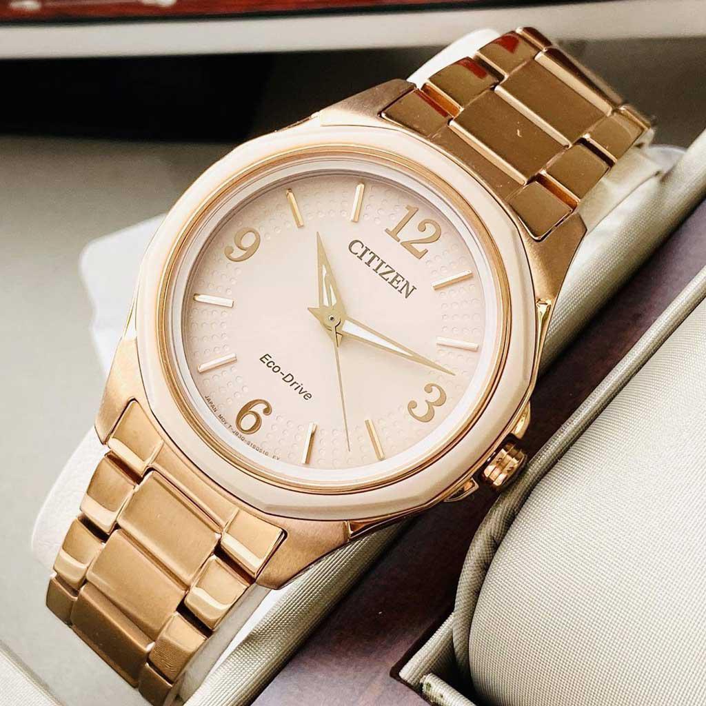 Đồng Hồ Citizen Nữ FE7053-51X Eco-Drive Chính Hãng