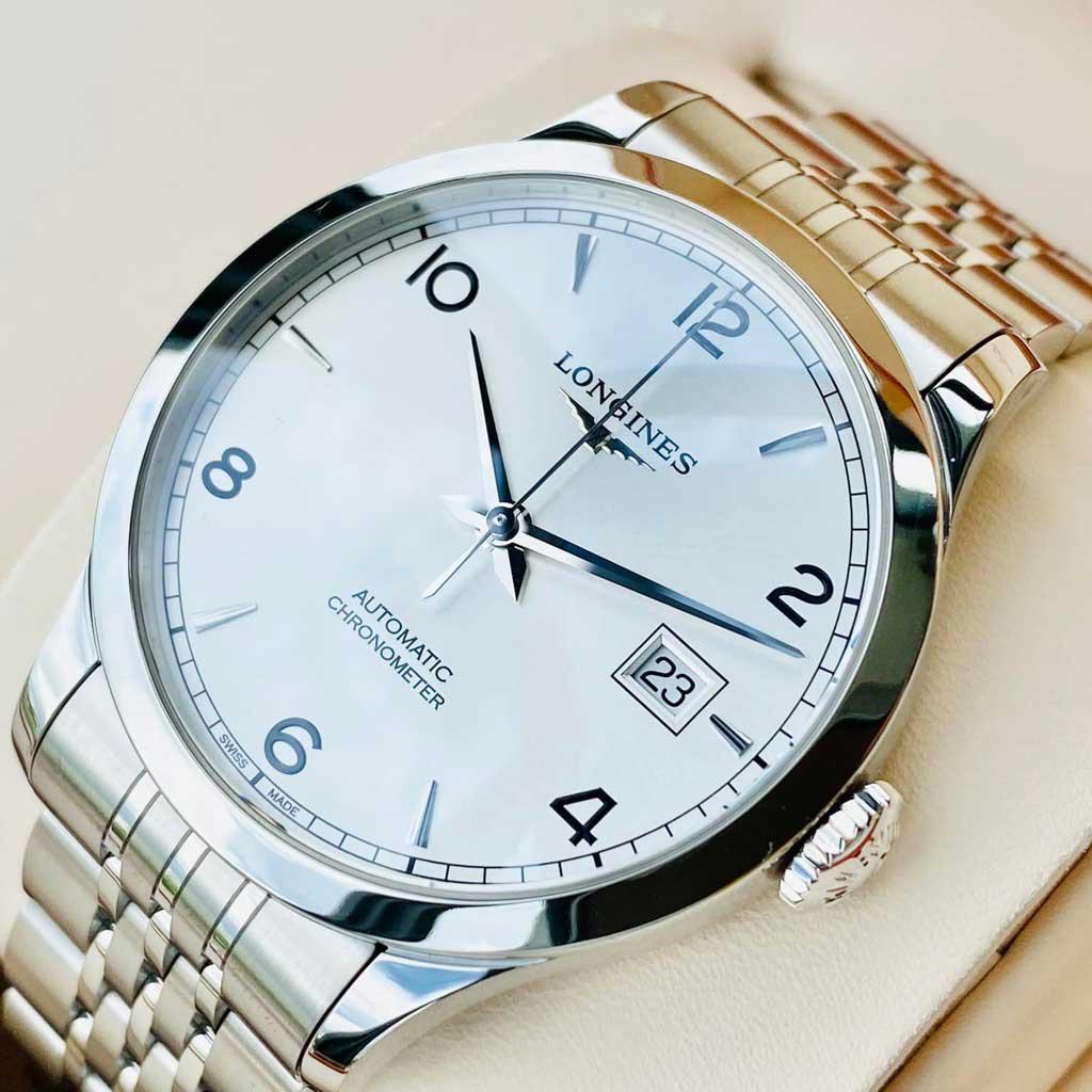 Đồng hồ Longines Record L2.820.4.76.6 L28204766 Chính Hãng