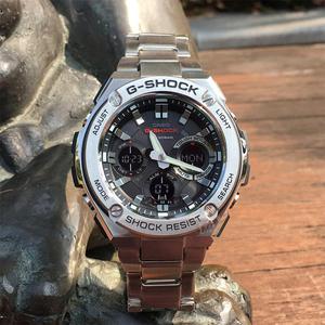 Đồng Hồ Nam Casio G-Shock GST-S110D-1A Sterling G-Steel Edition