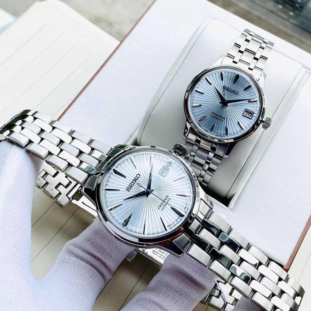 Đồng Hồ Cặp Seiko Presage Cocktail SRPE19J1 & SRP841J1 Chính Hãng 1