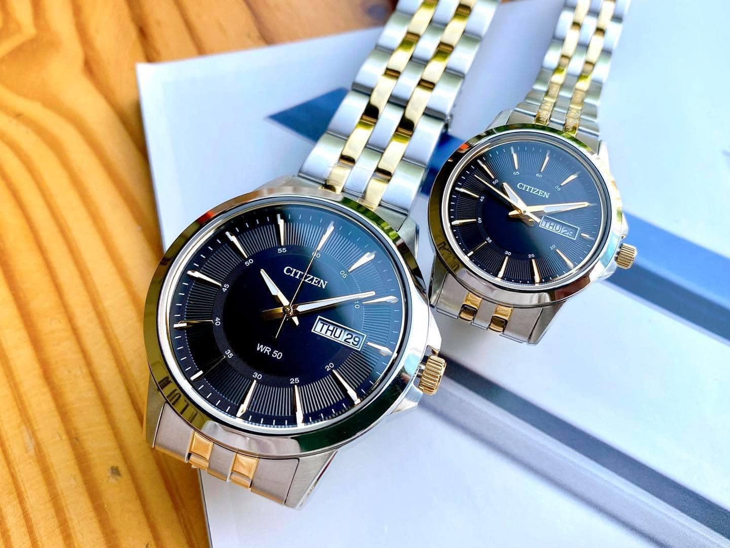 Đồng Hồ Đôi Citizen BF2018-55E và EQ0608-55E Chính Hãng 1