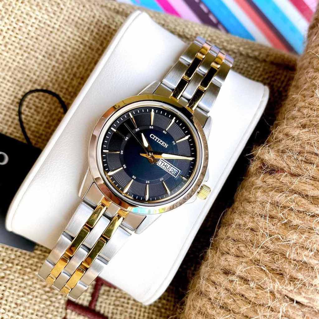 Đồng Hồ Đôi Citizen BF2018-55E và EQ0608-55E Chính Hãng 4