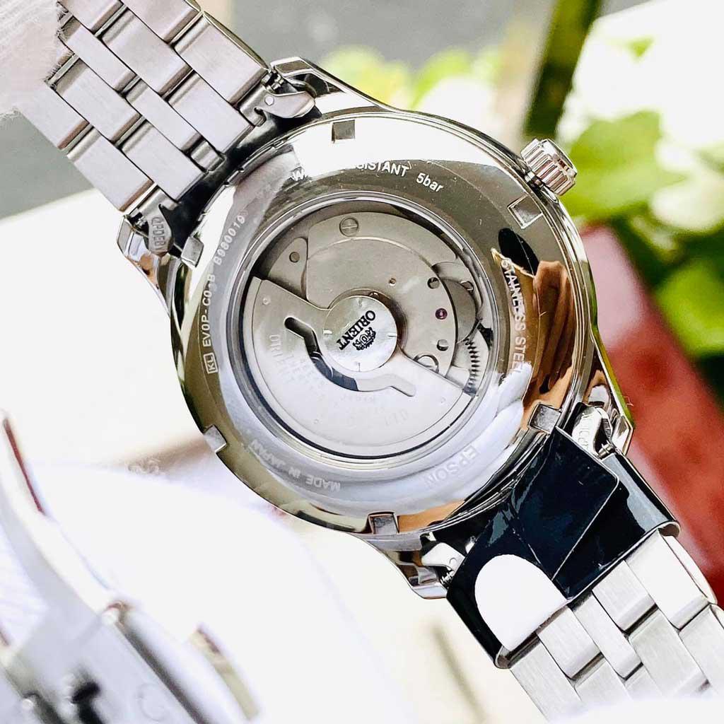 Đồng Hồ Đôi Orient Automatic SEV0P002BH (Nam) và SNR1P002B0 (Nữ) 3