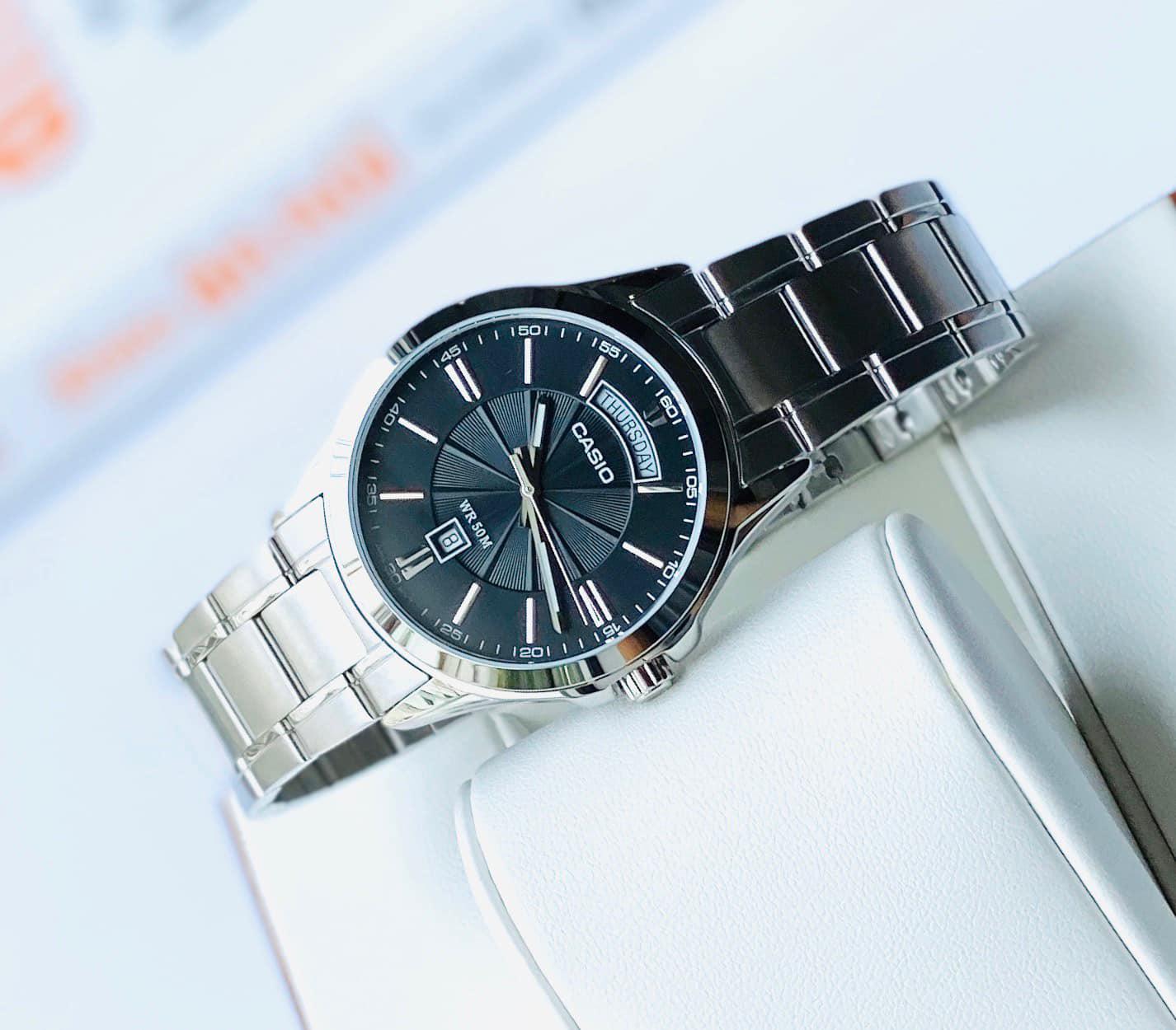 Đồng Hồ Nam Casio MTP-1381D-1AVDF Chính Hãng 5