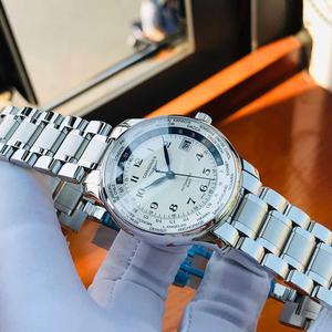 Đồng Hồ Nam Longines Master Collection Worldtime Silver Bracelet L26314706