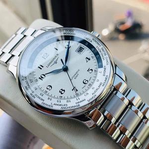 Đồng Hồ Nam Longines Master Collection Worldtime Silver Bracelet L26314706 7