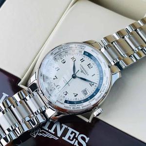 Đồng Hồ Nam Longines Master Collection Worldtime Silver Bracelet L26314706 8