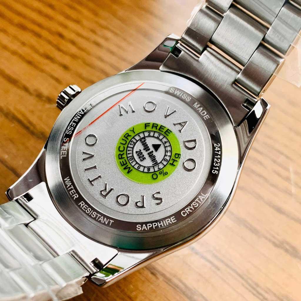 Đồng Hồ Nam Movado Sportivo Black Museum 606481 3