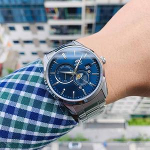 Đồng Hồ Nam Orient Sun & Moon RA-AK0303L00C Gen 5 Blue Dial 1