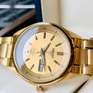 Đồng Hồ Nam Seiko 5 Automatic Gold SNKN96J1 Chính Hãng 4