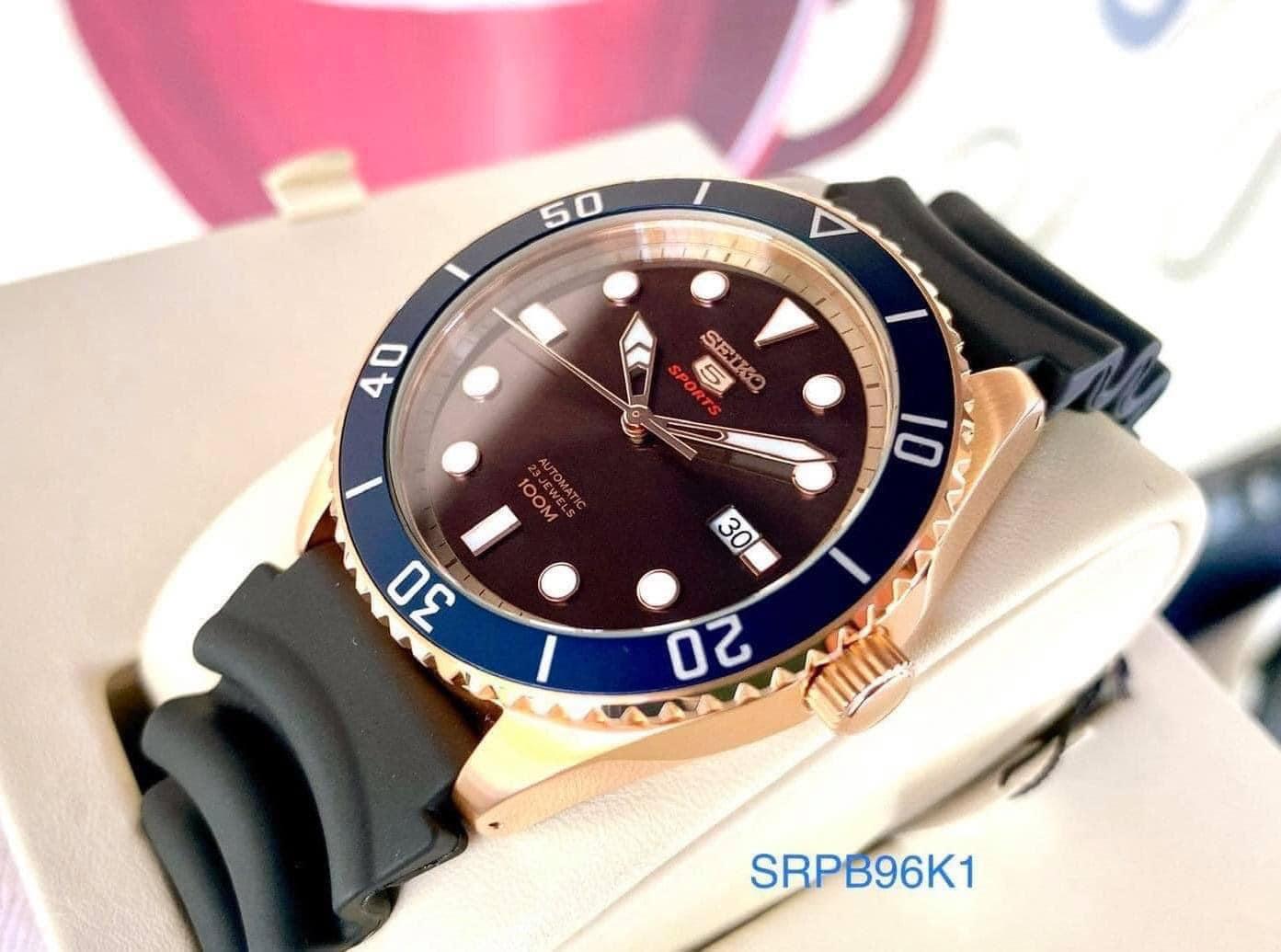 Đồng hồ Nam Seiko 5 Sports Automatic SRPB96K1 Chính Hãng 4