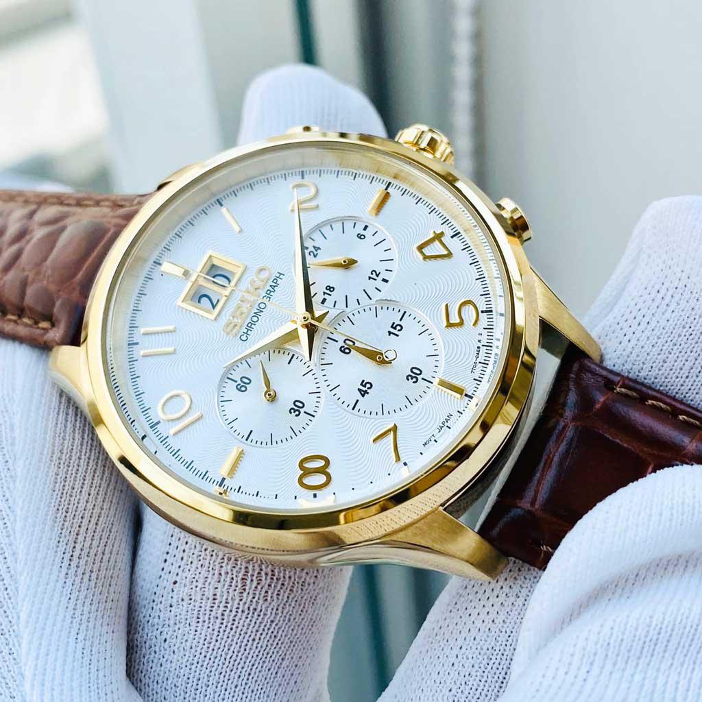 Đồng Hồ Nam Seiko Chronograph SPC088P1 Chính Hãng 5
