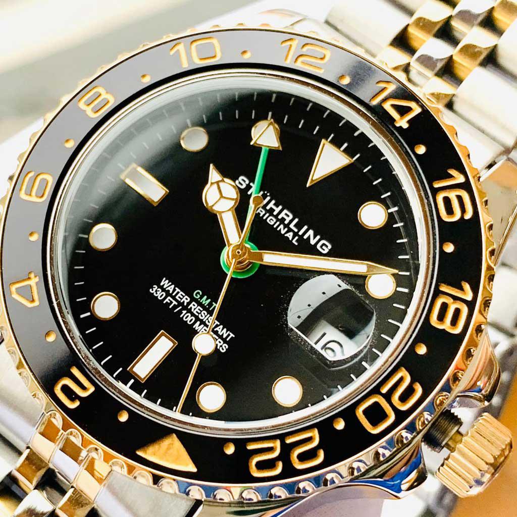 Đồng Hồ Nam Stuhrling Aqua-Diver 3968 Quartz Chính Hãng2