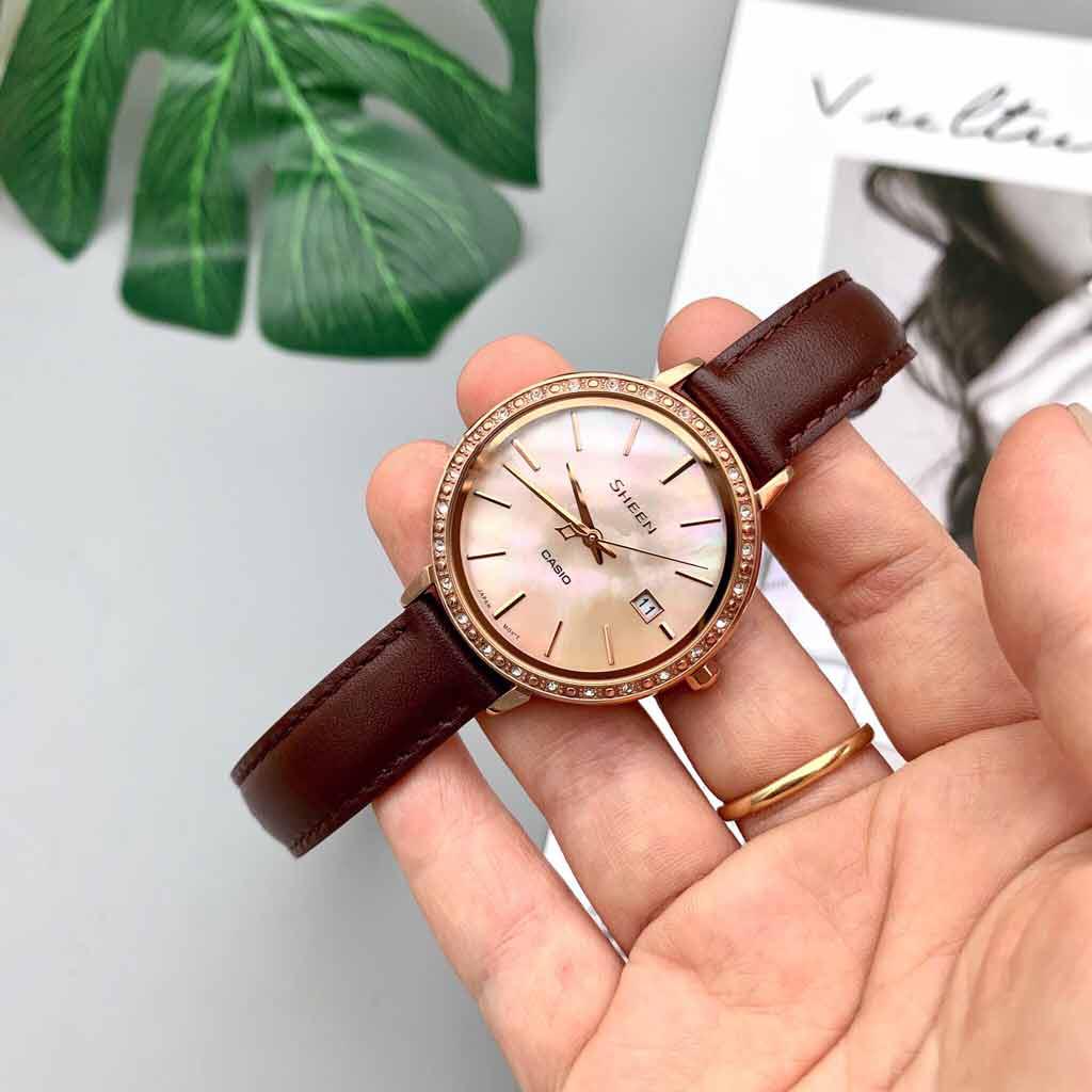 Đồng Hồ Nữ Casio SHE-4052PGL-4A Chính Hãng 4
