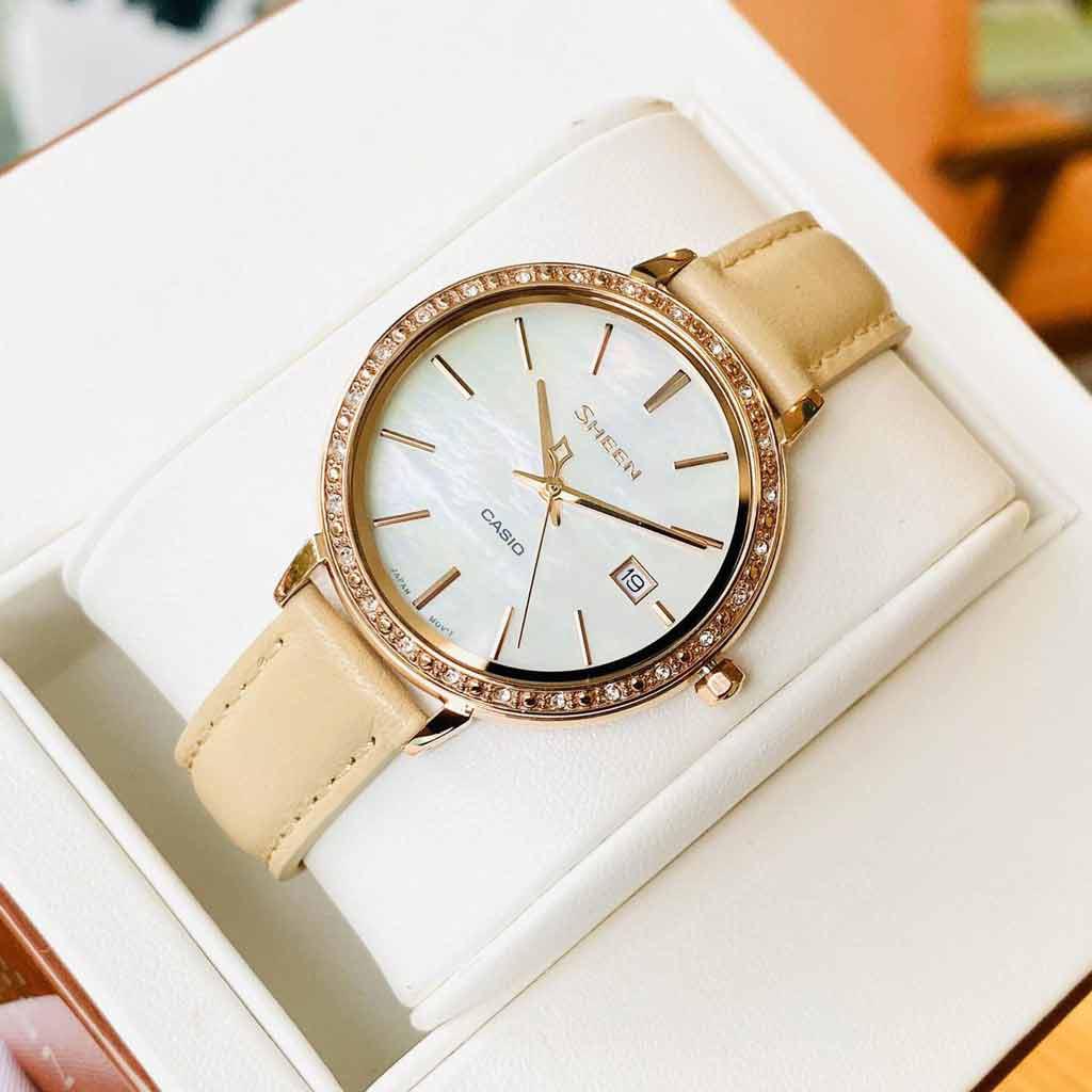 Đồng Hồ Nữ Casio SHE-4052PGL-7B Chính Hãng 2