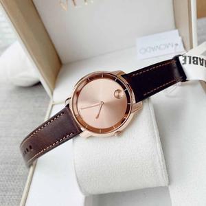 Đồng Hồ Nữ Movado Bold Leather Rose Gold 3600475 Chính Hãng