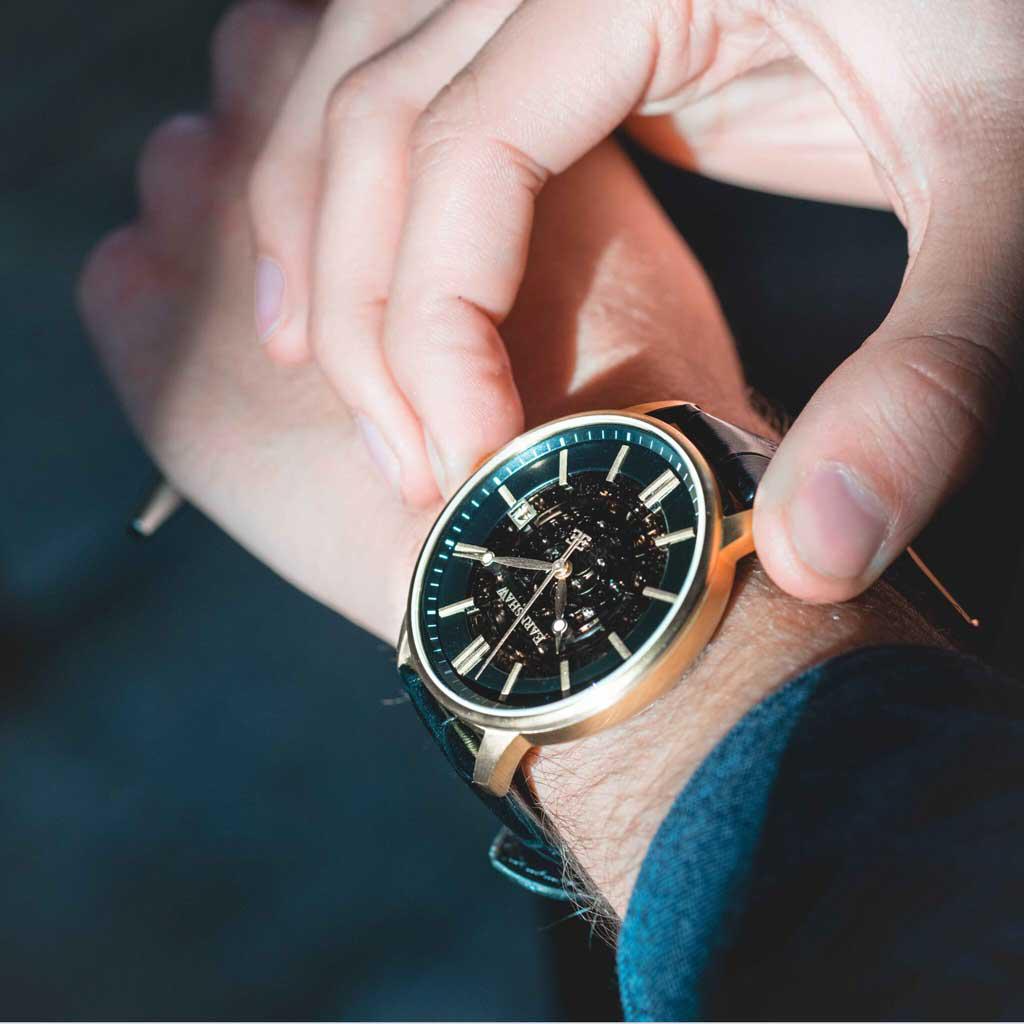 Thomas Earnshaw Moonphse Skeleton Automatic Men's Watch ES-8075-01 6