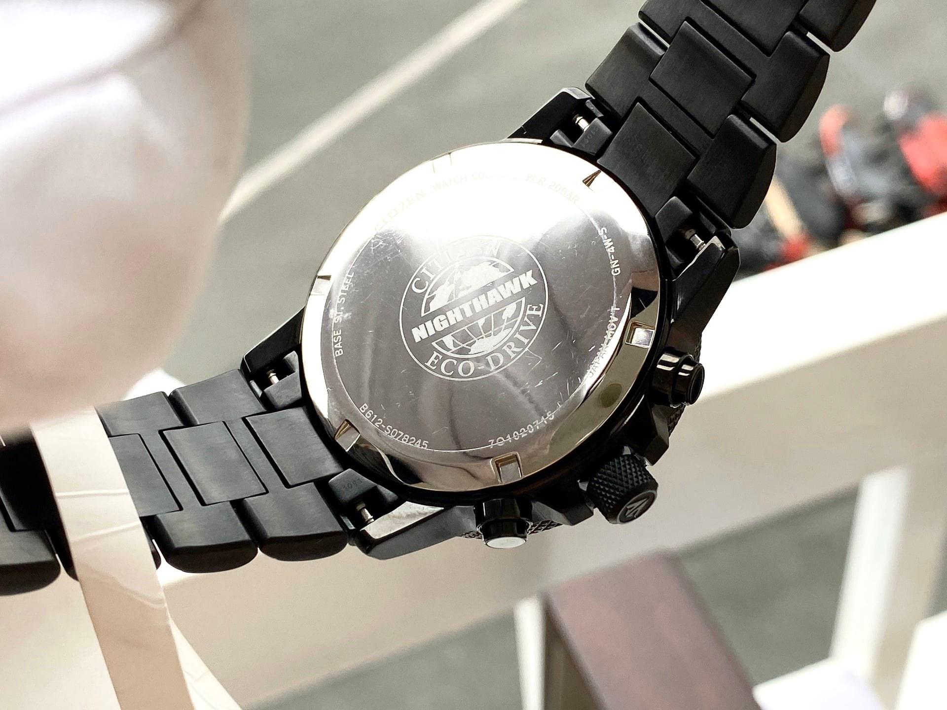 Citizen Eco-Drive NightHawk Chronograph CA0295-58E Chính Hãng