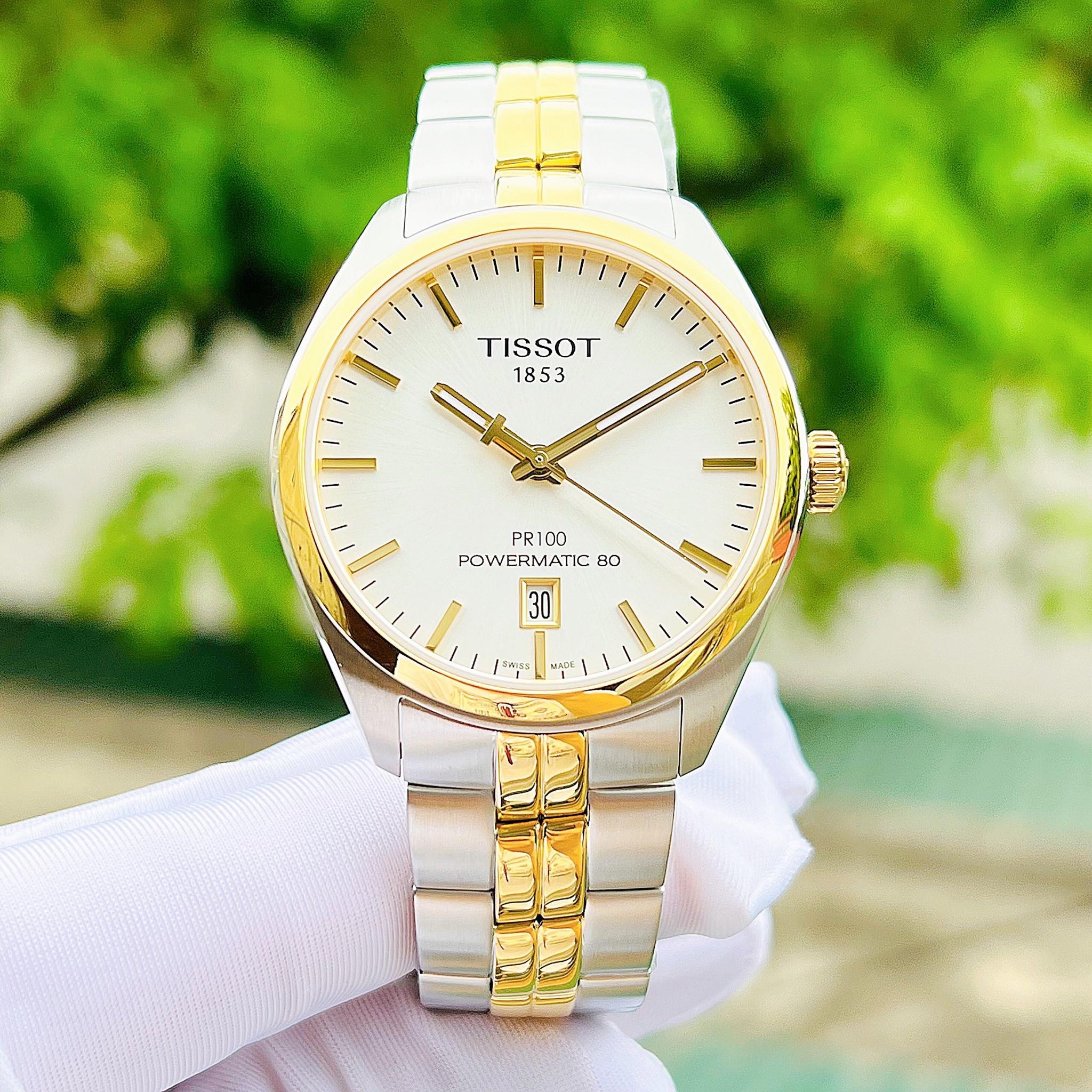 Đồng Hồ Nam Tissot PR100 Demi Gold T101.407.22.031.00