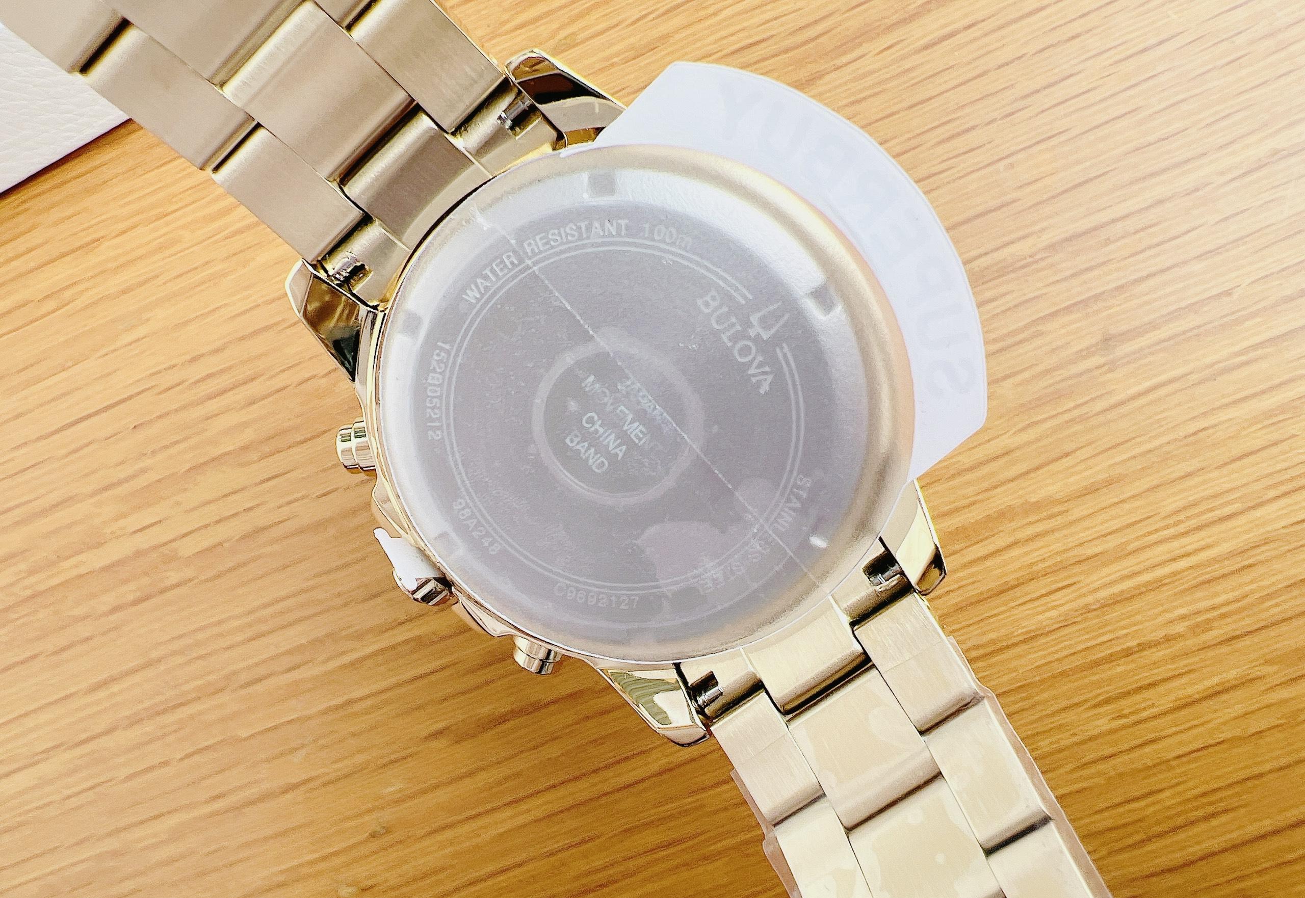 Bulova Men's Quartz Chronograph Gold 98A248