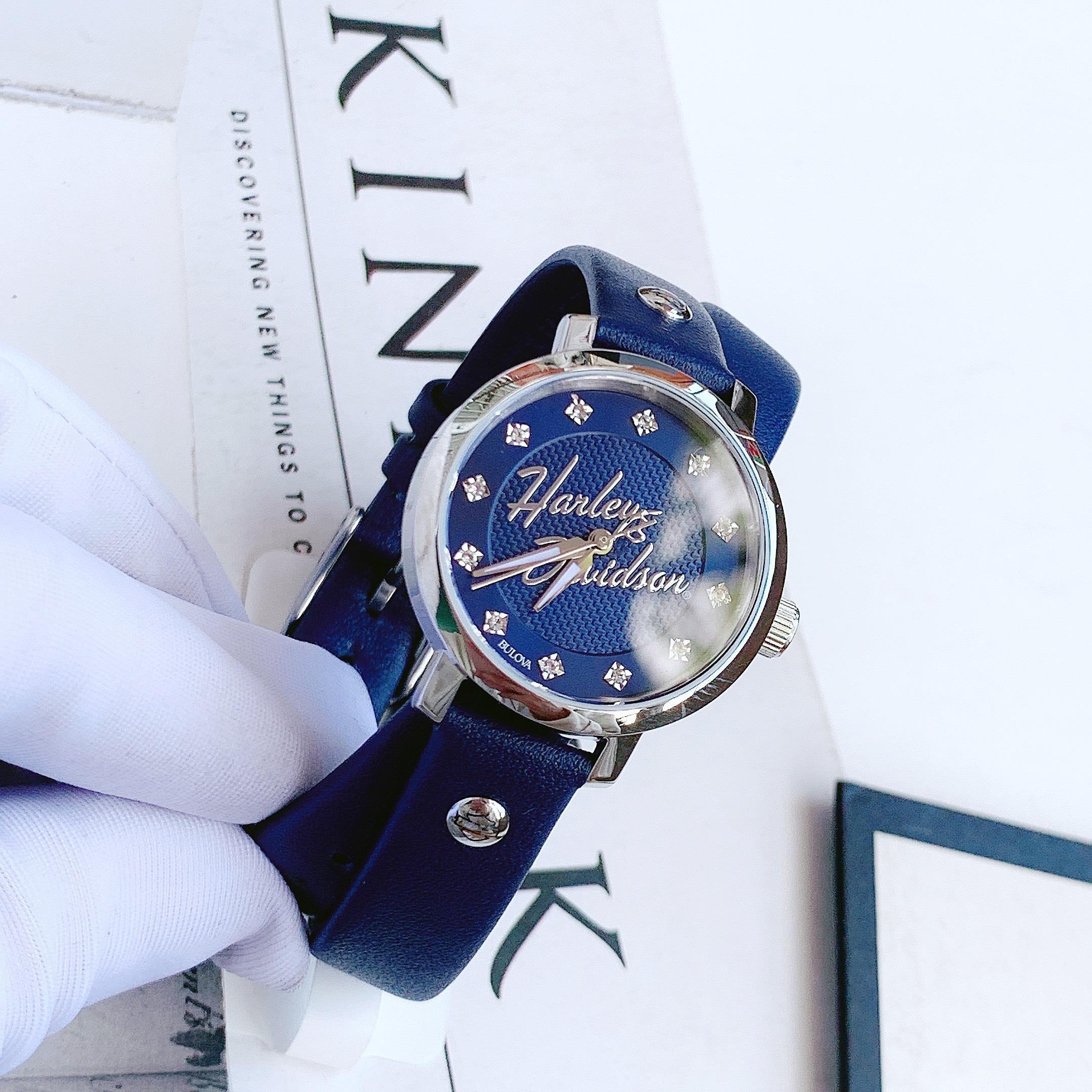 bulova harley davidson swarovski