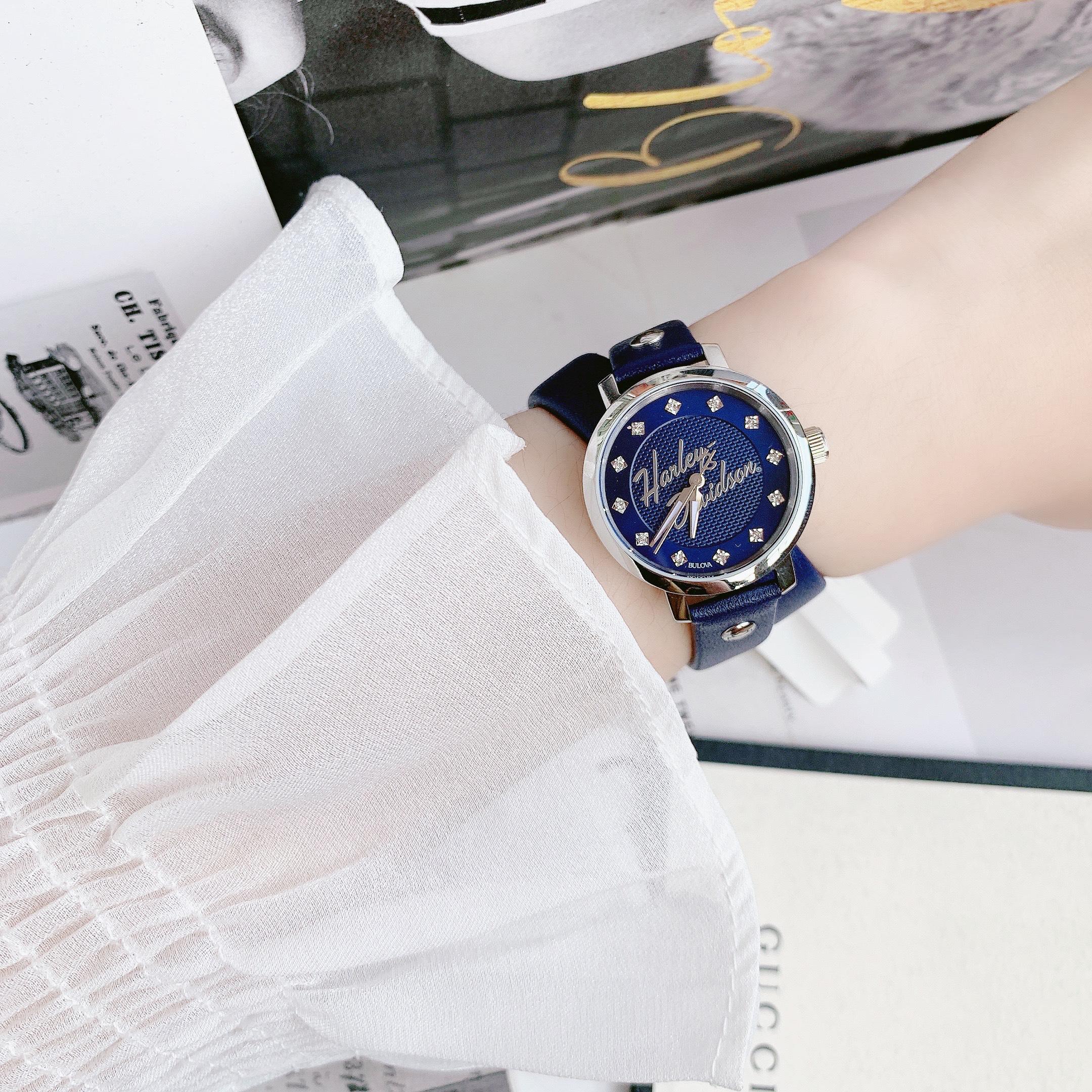 bulova harley davidson swarovski
