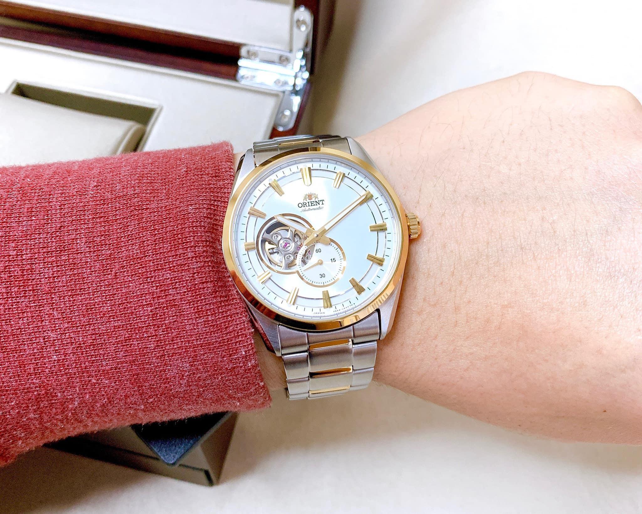 Đồng Hồ Nam Orient Small Second Open Heart RA-AR0001S10B