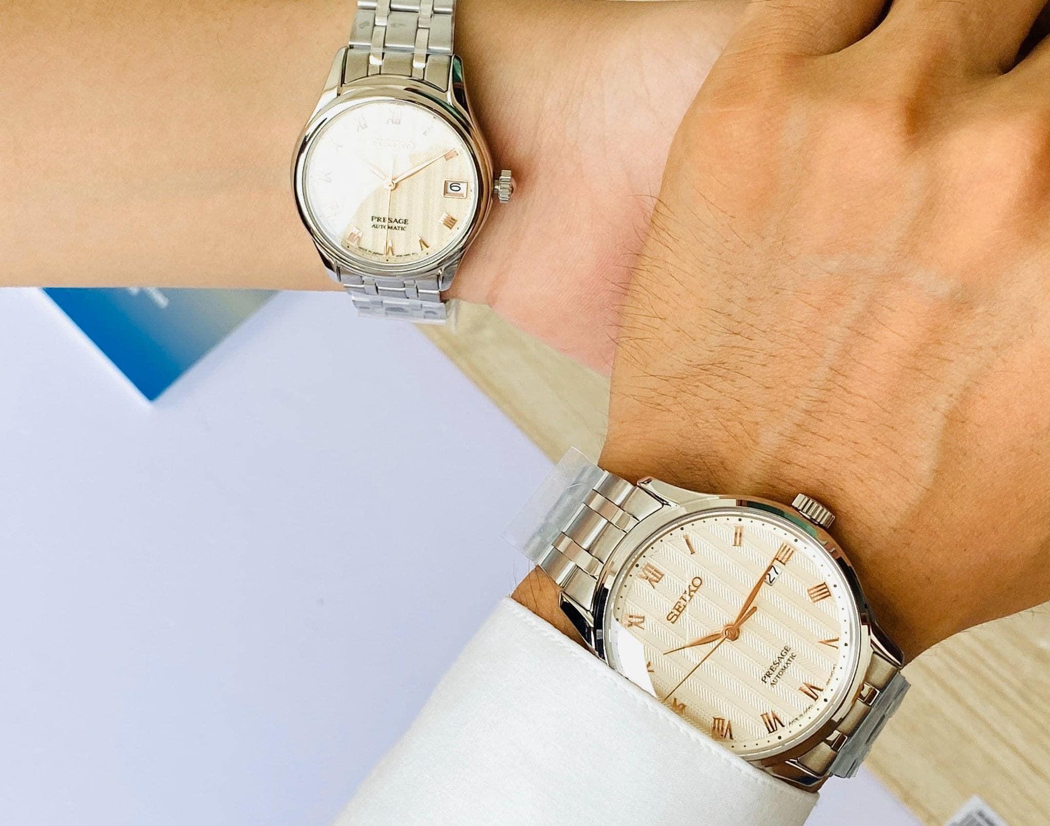 Đồng Hồ Đôi Seiko PRESAGE SRPF45J1