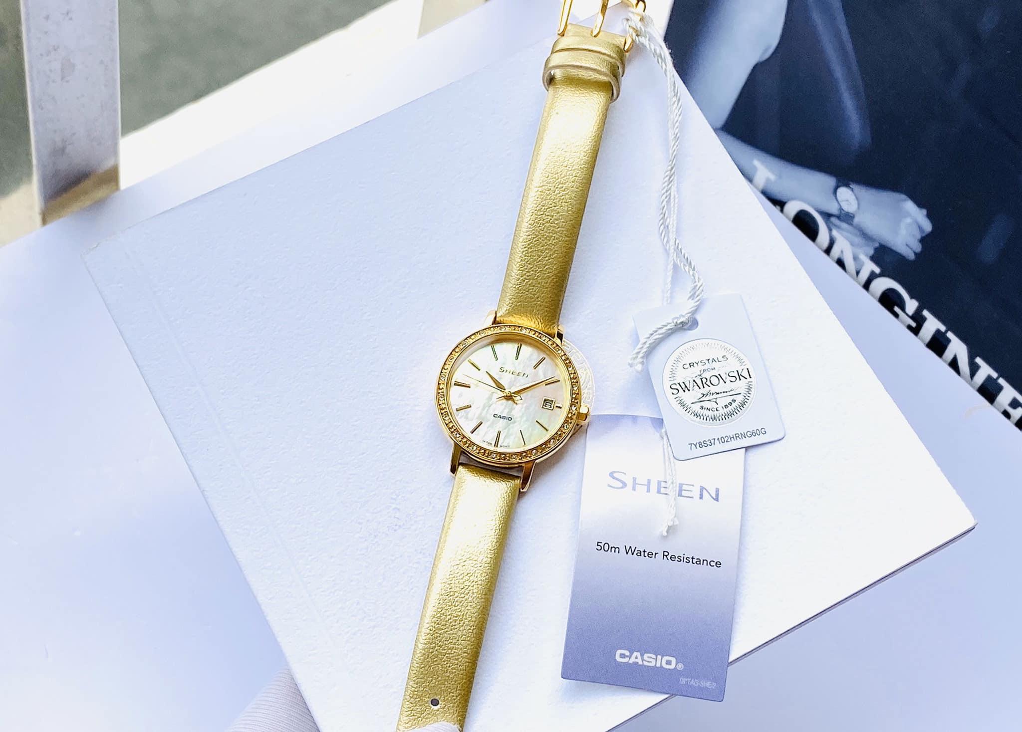 Đồng Hồ Nữ Casio SHE-4060GL