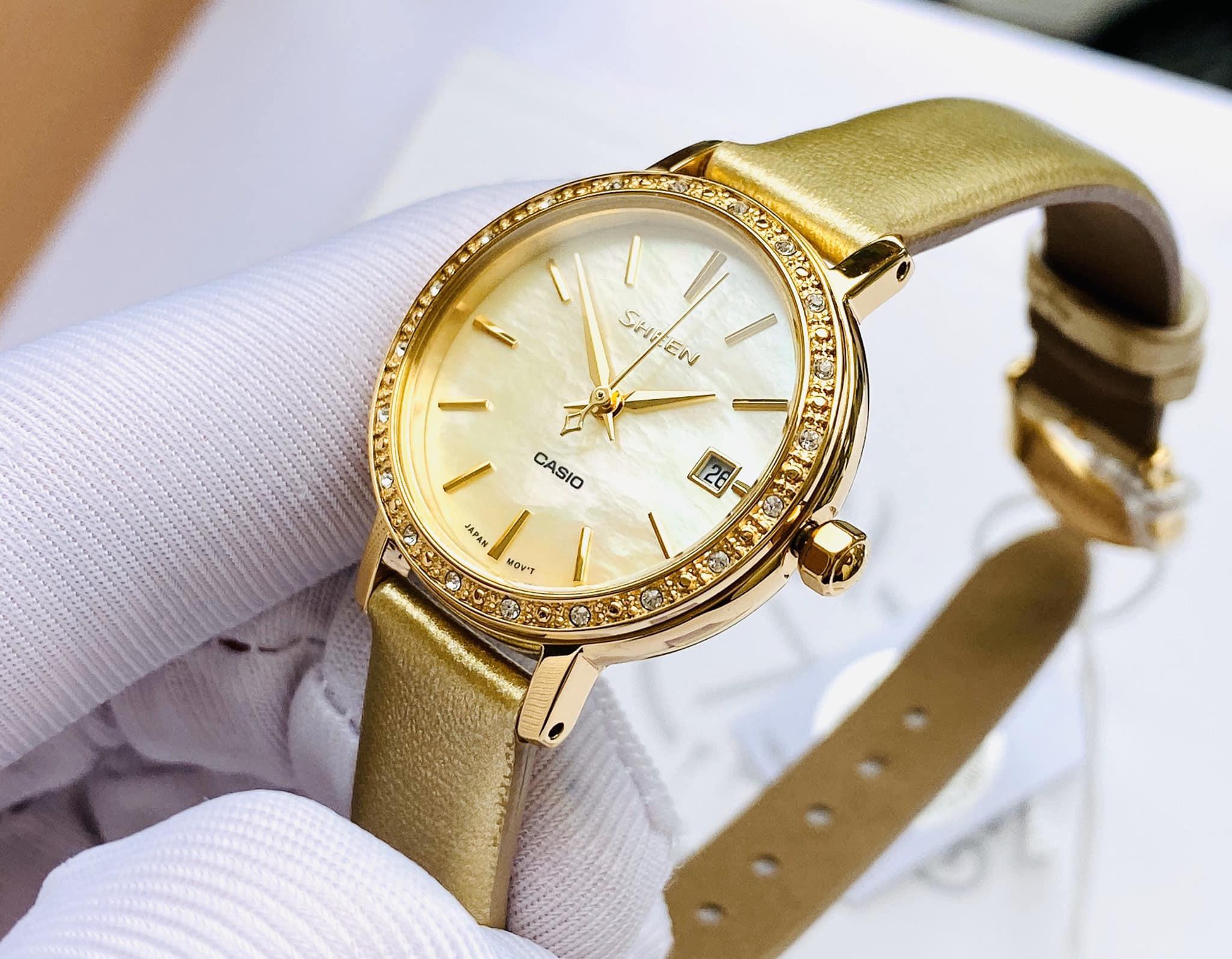 Đồng Hồ Nữ Casio SHE-4060GL