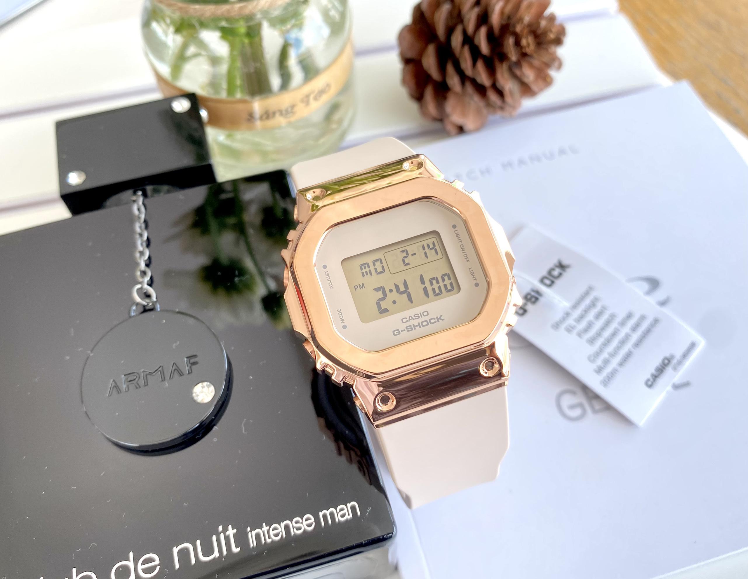 Đồng Hồ Nữ Casio G-Shock GM-S5600PG-4