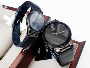 Đồng Hồ Đôi Citizen GA1055-06E & Au1065-07E