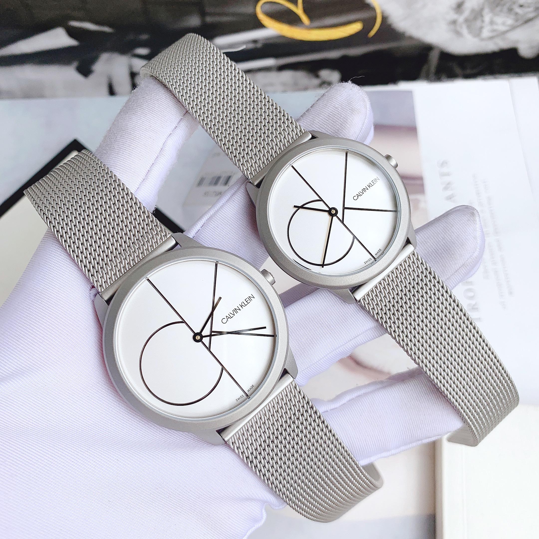 Đồng Hồ Đôi Calvin Klein K3M5215X & K3M5115X