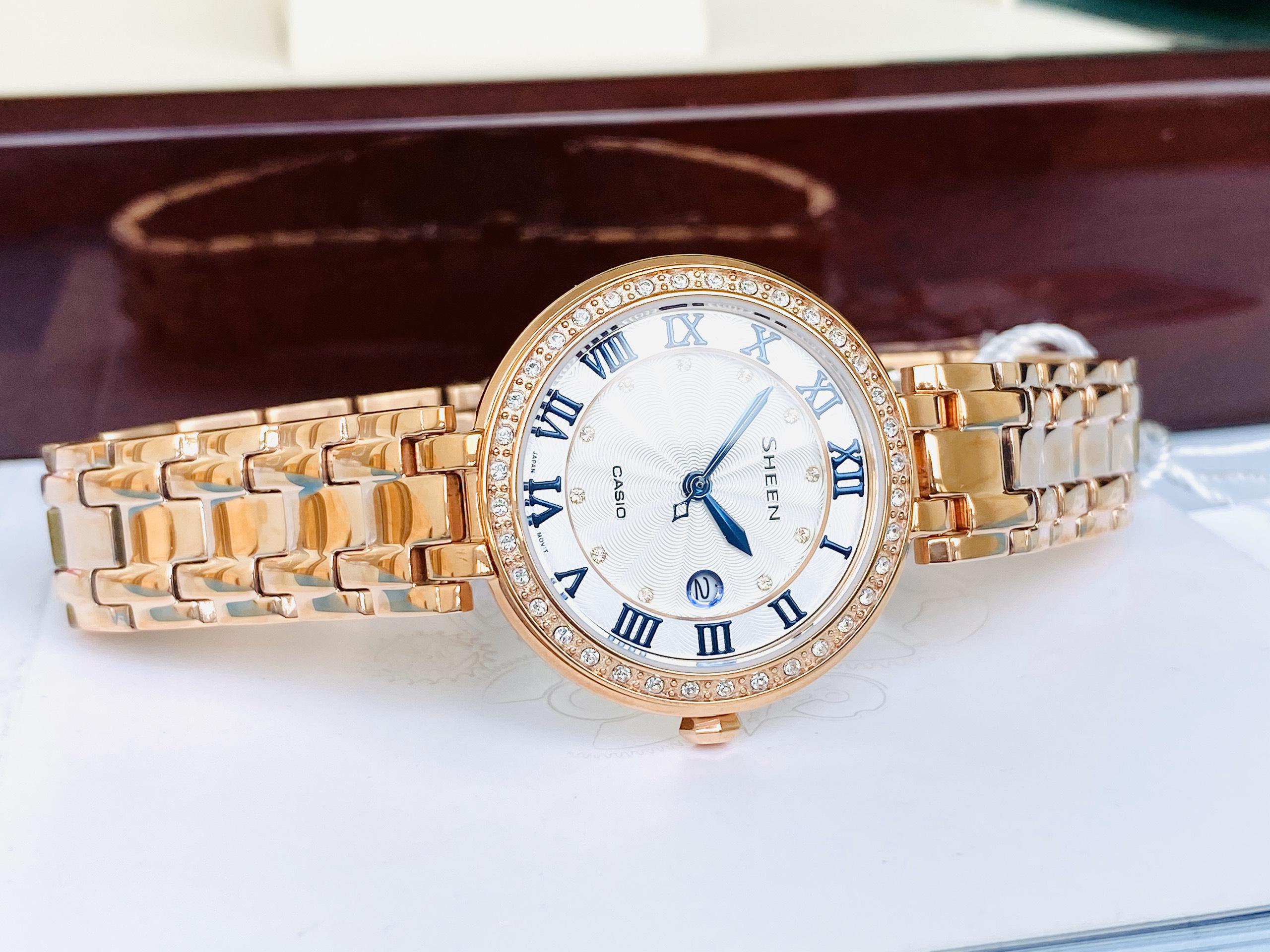 Đồng Hồ Nữ Casio SHE-4034PG-7A 