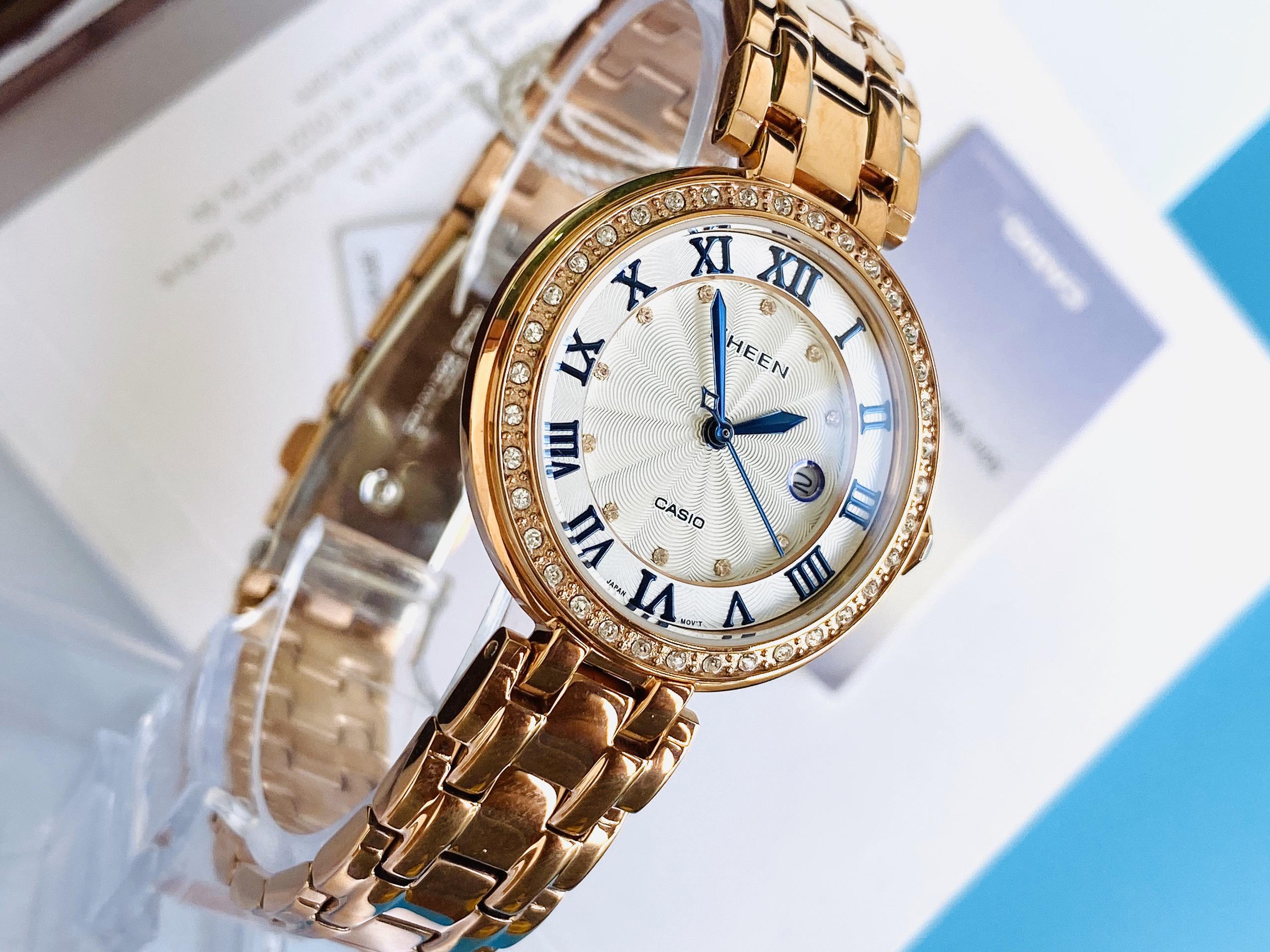 Đồng Hồ Nữ Casio SHE-4034PG-7A 