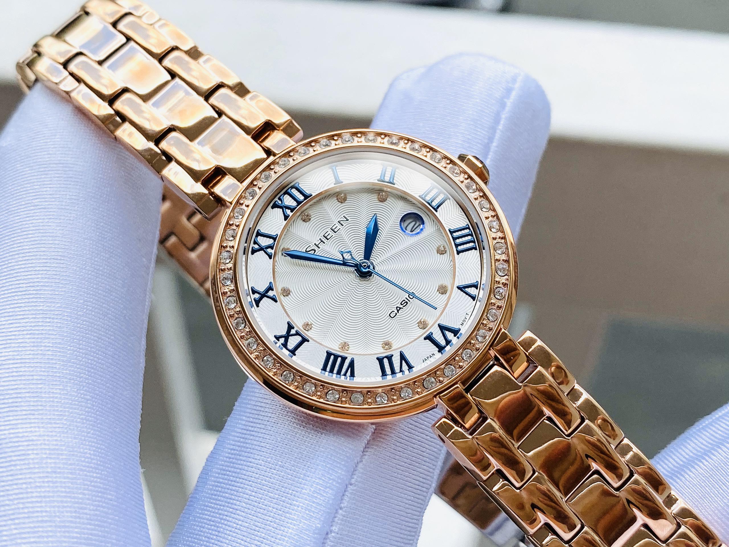 Đồng Hồ Nữ Casio SHE-4034PG-7A 