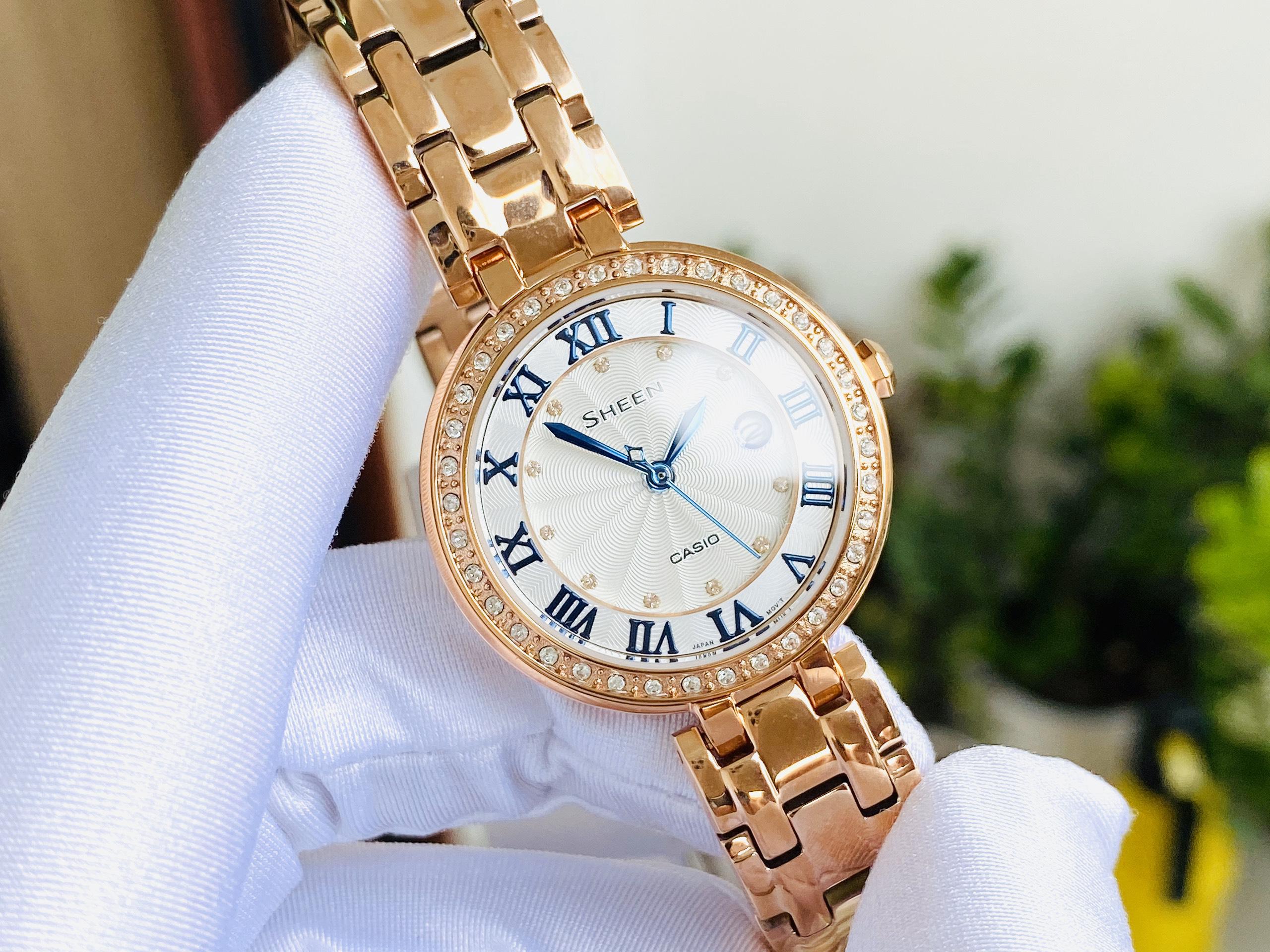 Đồng Hồ Nữ Casio SHE-4034PG-7A 