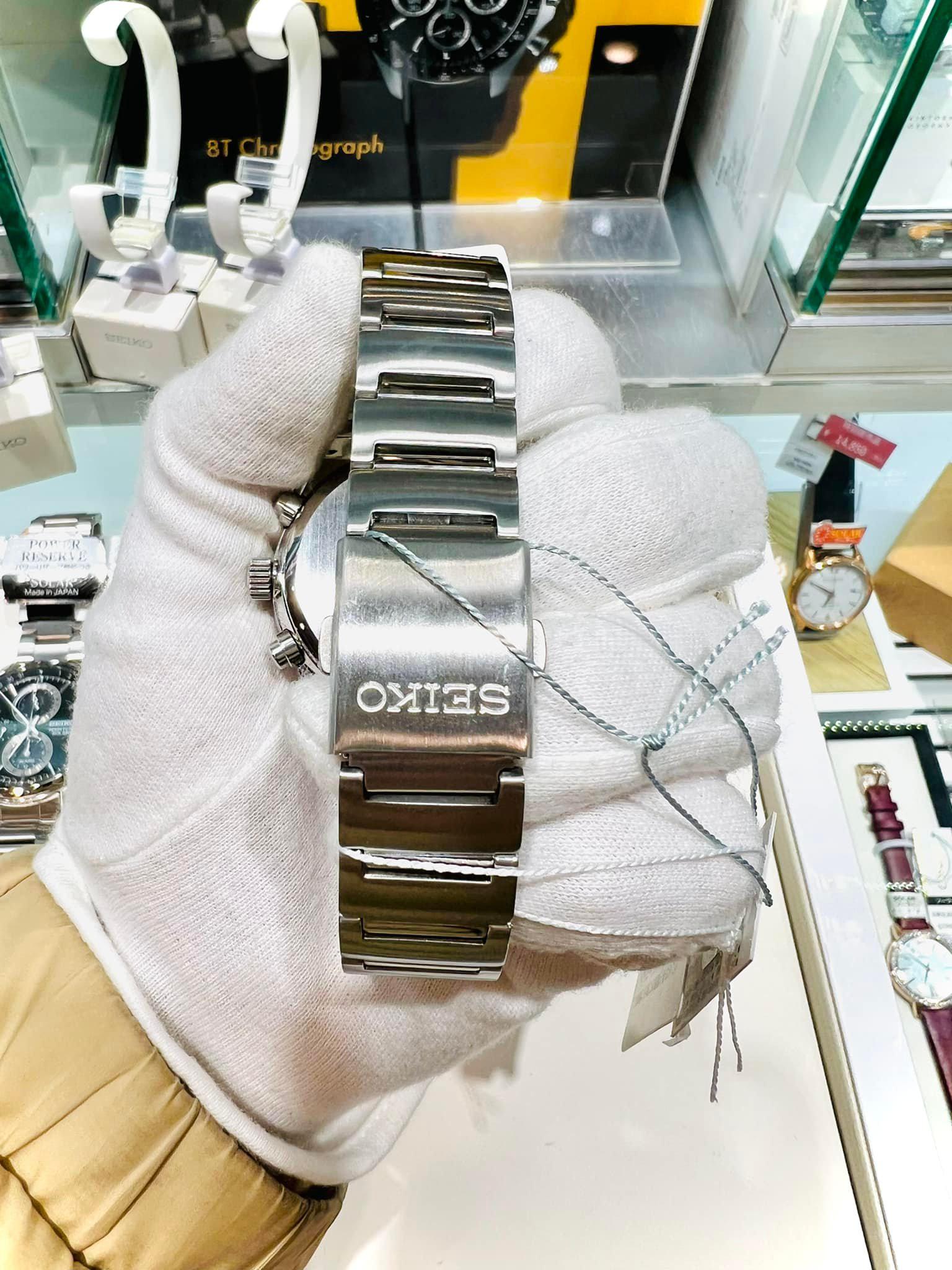 Đồng Hồ Nam Seiko Solar Chronoraph SBPJ023