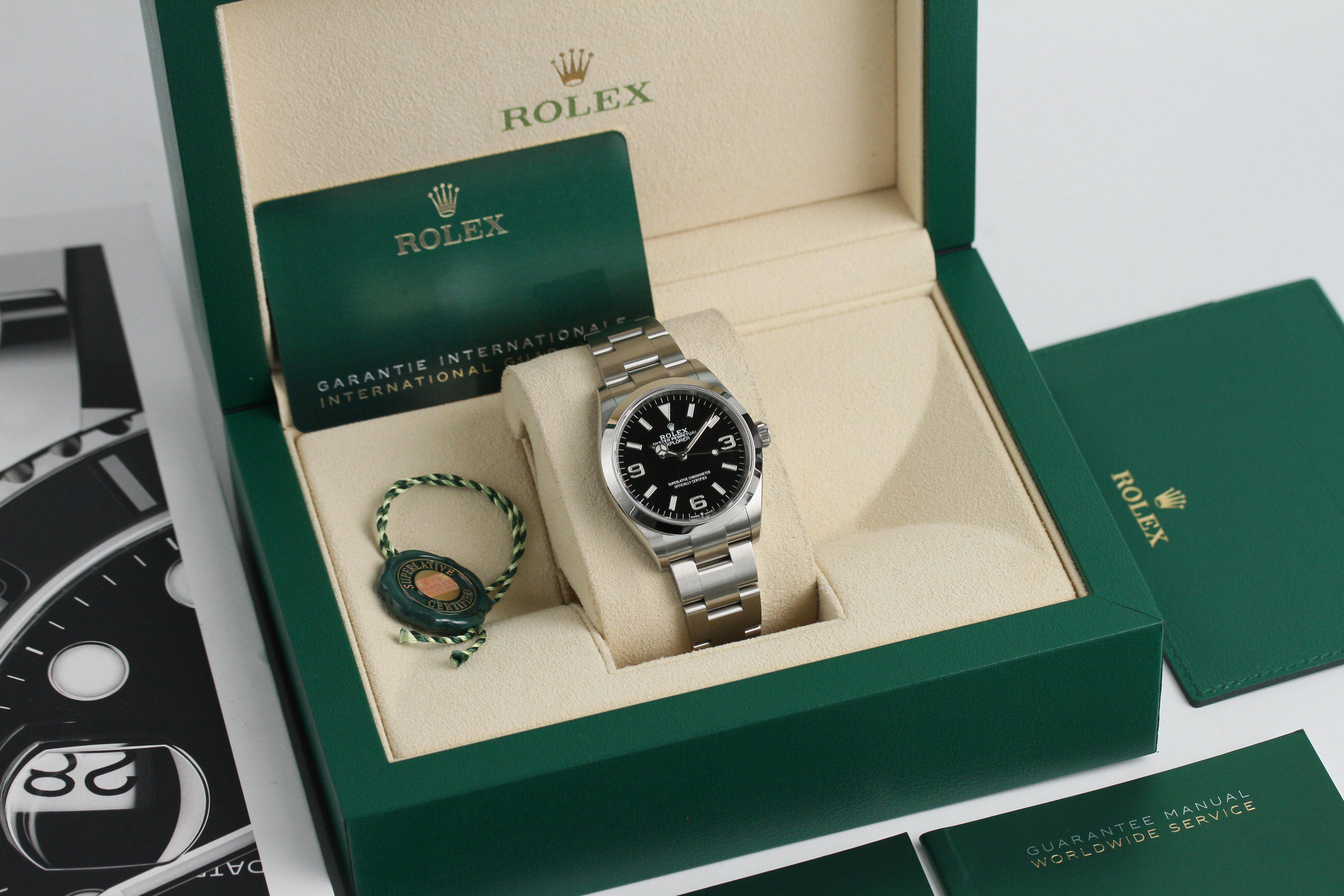 Đồng Hồ Unisex Rolex Explorer 124270