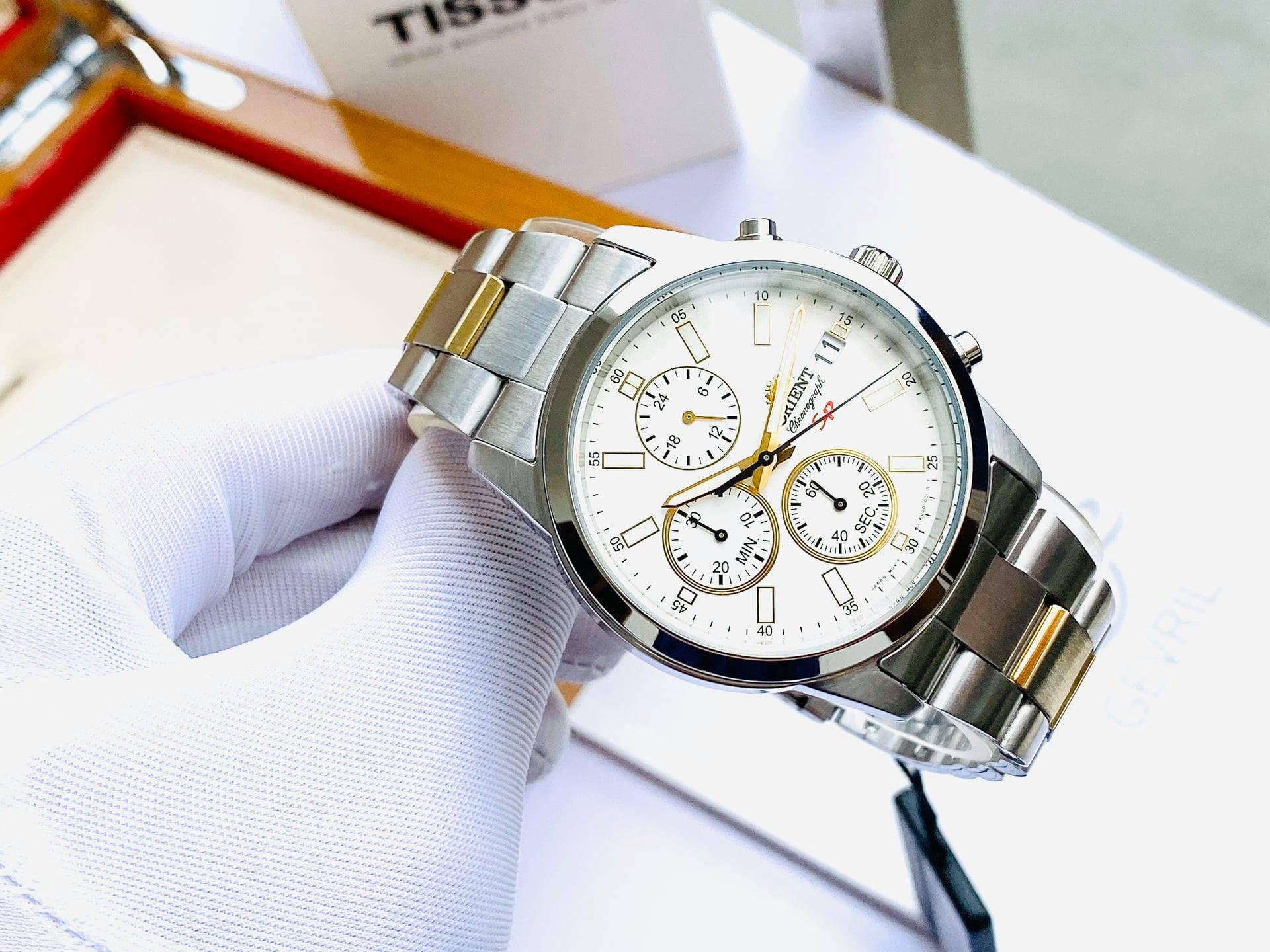 Đồng Hồ Nam Orient Chronograph FKU00003W0