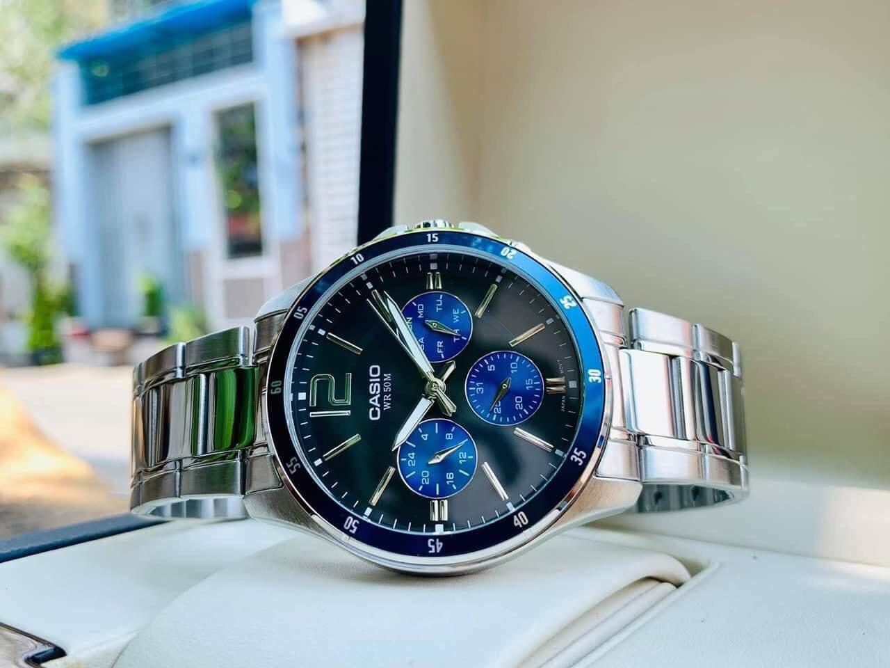 Đồng Hồ Nam Casio MTP-1374D-2AVDF 