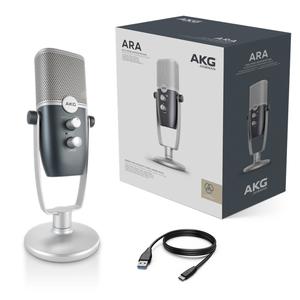 Micro condenser thu âm AKG ARA C22-USB Podcast Livestream