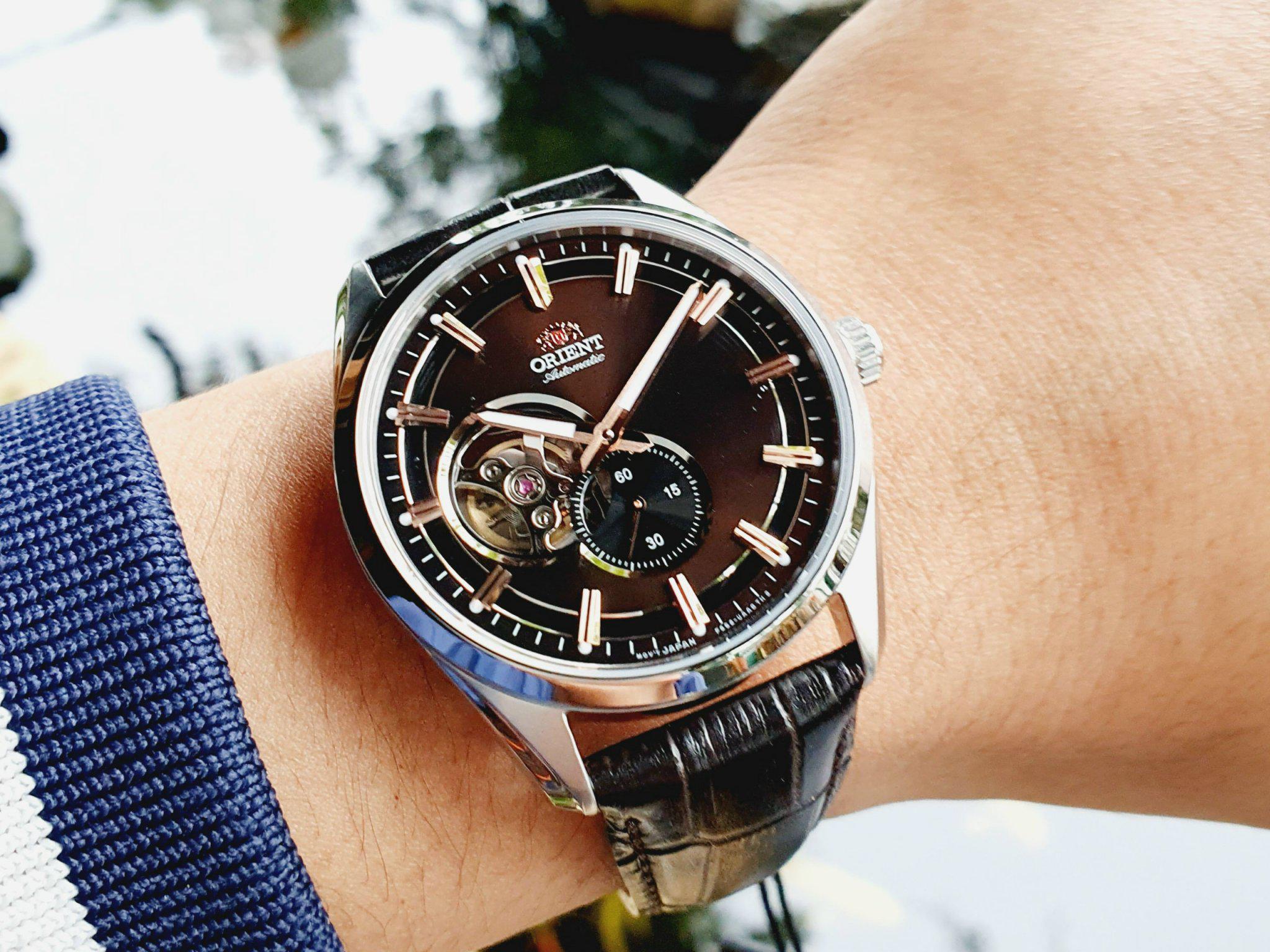 Đồng Hồ Nam Orient Semi Skeleton Small Second RA-AR0005Y0B Chính Hãng.