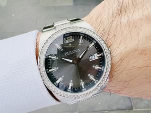 Đông Hồ Nam Bulova Crystal 96B221 Chính Hãng.