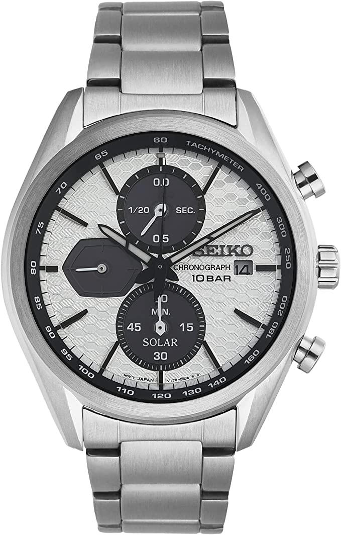 Đồng Hồ Nam Seiko Solar White Dial Men's Watch SSC769P1 Chính Hãng.