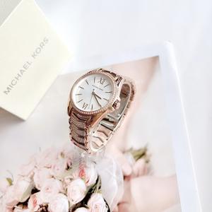 Michael Kors White Dial Women's Watch MK6858 Chính Hãng.