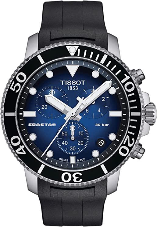 Đồng Hồ Nam TISSOT SEASTAR 1000 CHRONOGRAPH T120.417.17.051.02 Chính Hãng