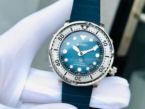 Đồng Hồ Nam Seiko Prospex SRPH77K1 Divers Tuna Antartica Silicone Strap Watch Chính Hãng.