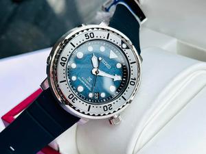 Đồng Hồ Nam Seiko Prospex SRPH77K1 Divers Tuna Antartica Silicone Strap Watch Chính Hãng.